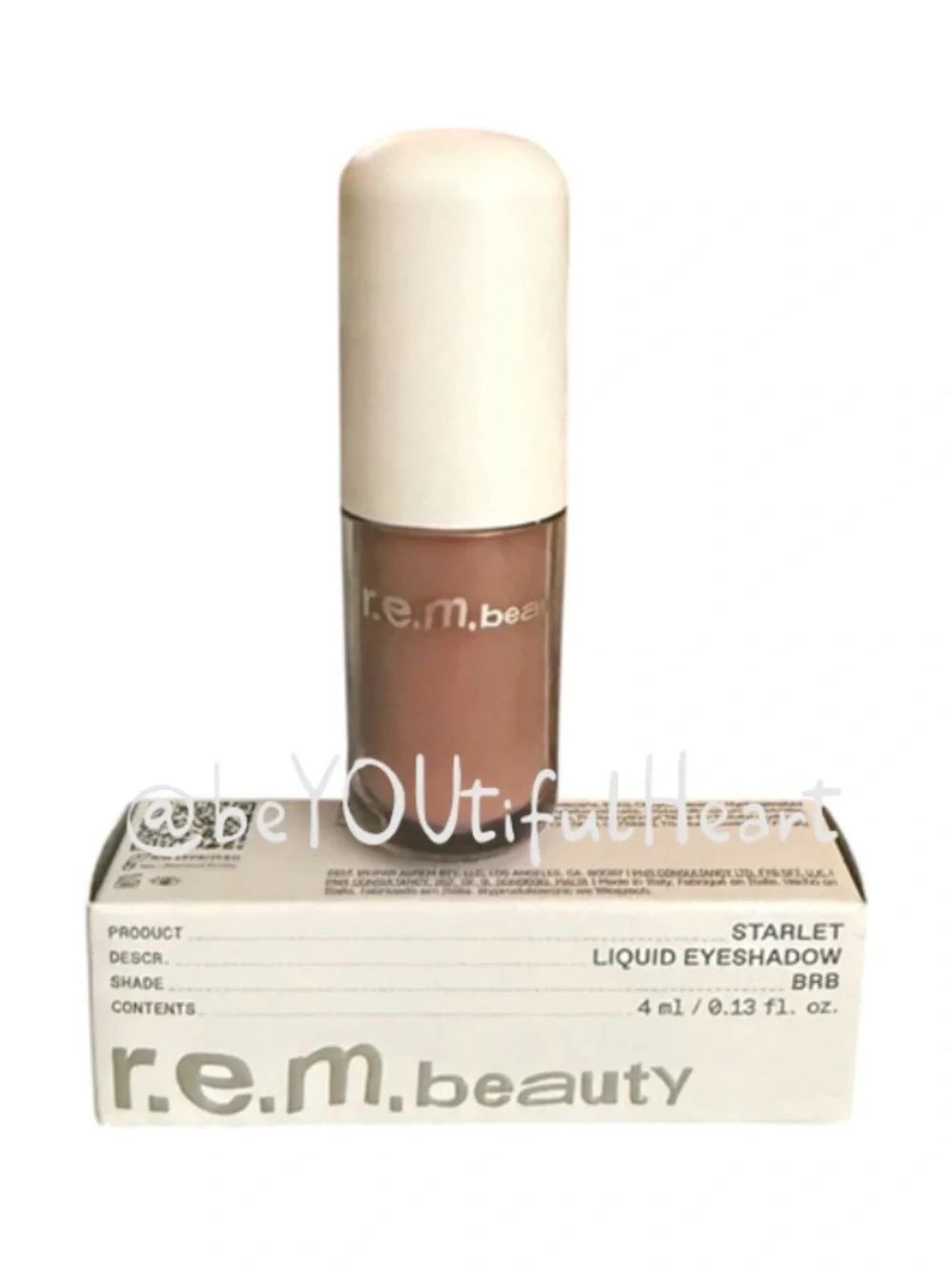 r.e.m. beauty Starlet Matte Liquid Eyeshadow in BRB Pink Mauve 0.13 fl oz / 4 ml